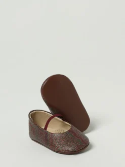 Ballerina Etro in cotone spalmato