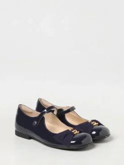 Ballerina GG Gucci in vernice con fiocco