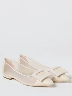 Ballerina Gommettine Roger Vivier in nylon a rete