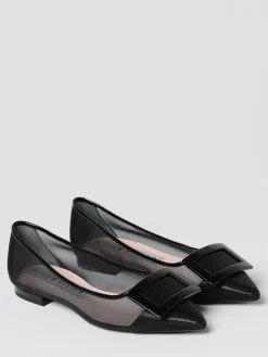 Ballerina Gommettine Roger Vivier in nylon a rete