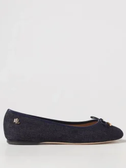Ballerina Lauren Ralph Lauren in denim di cotone