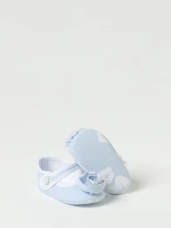 Ballerina Le Bebe' in cotone con fiore applicato