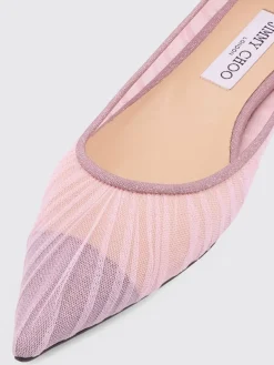 Ballerina Love Jimmy Choo in nylon drappeggiato