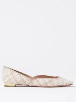 Ballerina Maia Aquazzura in tweed