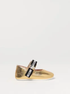 Ballerina Moschino in pelle laminata