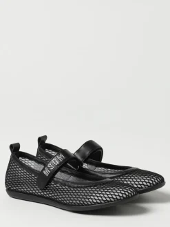 Ballerina MSGM Kids in nylon a rete e pelle