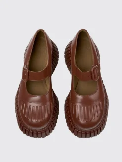 Ballerina Pix Camper in pelle spazzolata