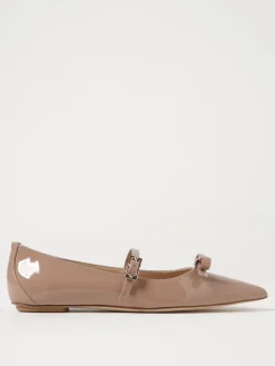 Ballerina Stuart Weitzman in vernice con fiocco