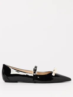 Ballerina Stuart Weitzman in vernice con fiocco