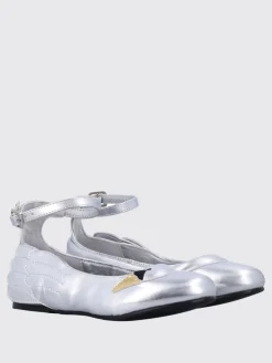 Ballerina Swan Stella McCartney Kids in pelle sintetica