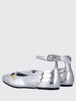 Ballerina Swan Stella McCartney Kids in pelle sintetica