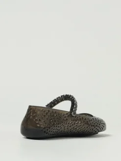 Ballerina The Jelly Jimmy Choo in gomma traforata con strass