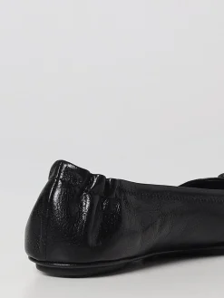 Ballerina Tory Burch in pelle a grana