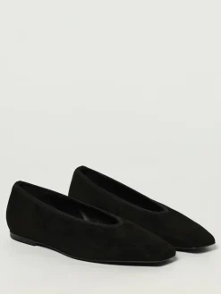 Ballerina Toteme in camoscio