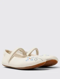 Ballerina Twins Camper in pelle con stampa floreale