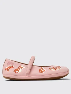 Ballerina Twins Camper in pelle con stampa floreale