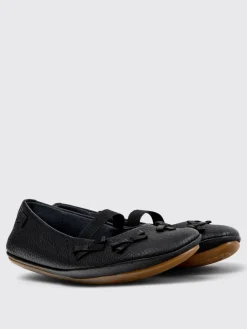 Ballerina Twins Camper in pelle a grana con fiocchi