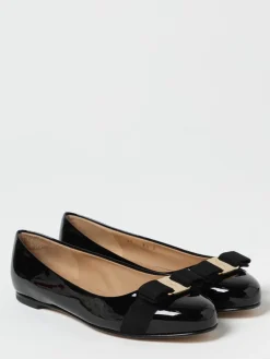 Ballerina Varina Ferragamo in vernice