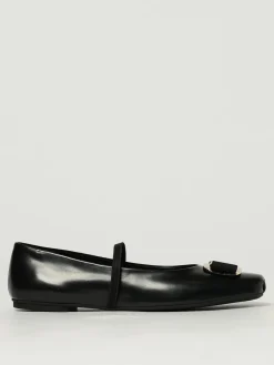 Ballerina Zina Ferragamo in pelle