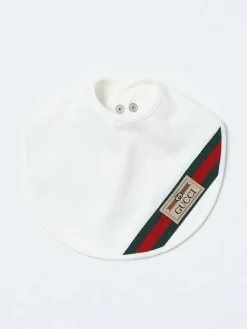 Bavaglino Gucci in cotone con fascia Web