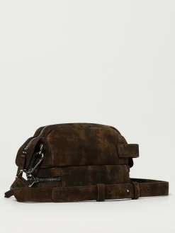 Beauty case in camoscio Emporio Armani