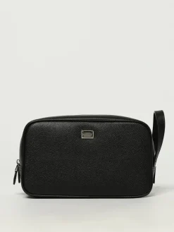 Beauty case in pelle di vitello saffiano Dolce & Gabbana