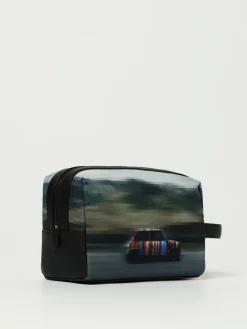 Beauty case Pixelated Mini Paul Smith in pelle stampata