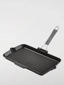 Bistecchiera con manico pieghevole Staub