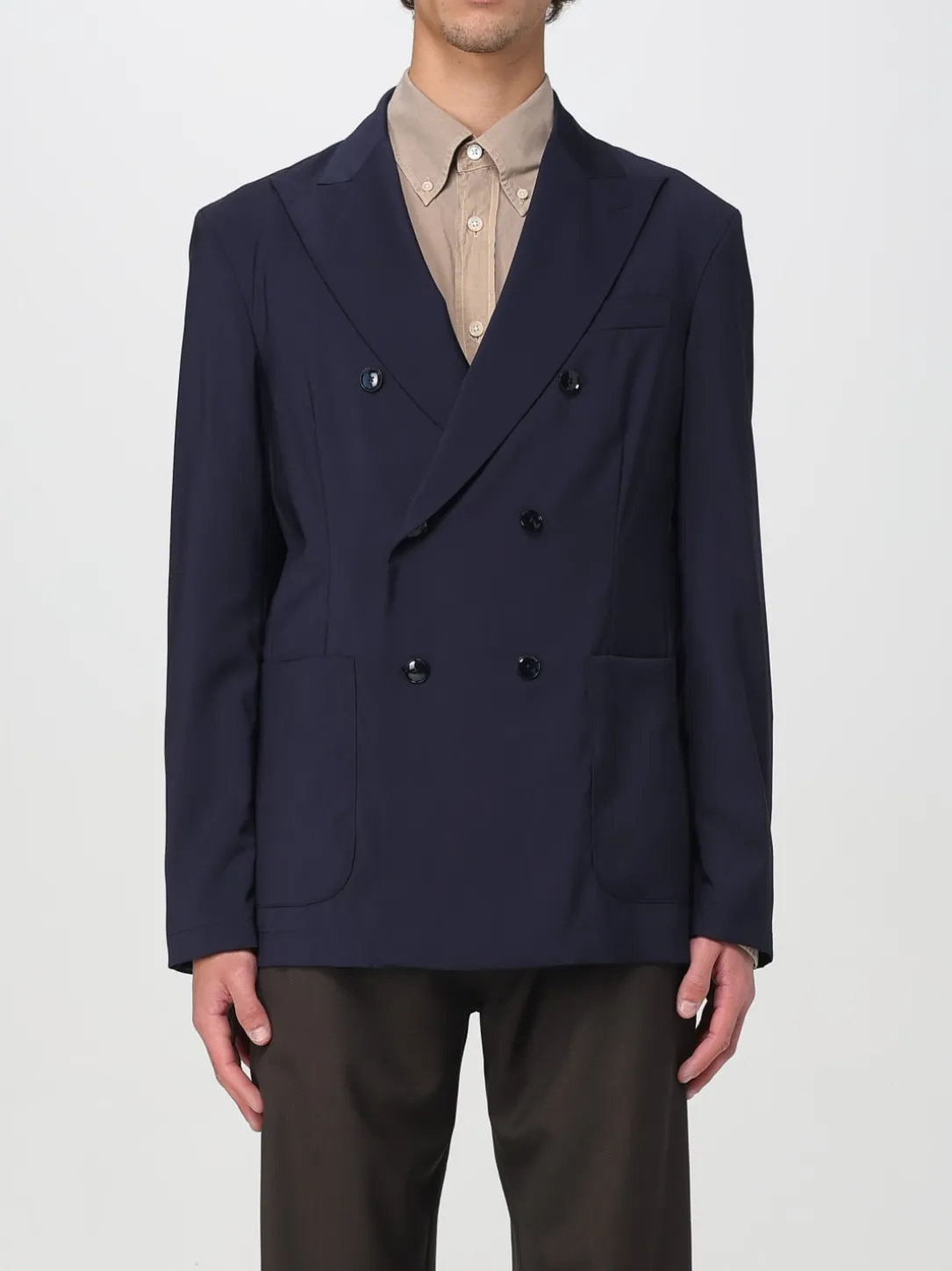 Blazer a doppiopetto Barena in lana vergine