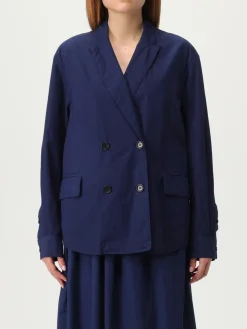 Blazer a doppiopetto in cotone Aspesi