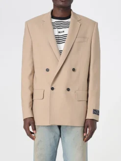 Blazer a doppiopetto MSGM in viscosa