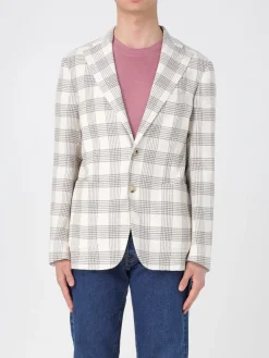 Blazer a monopetto a quadri Manuel Ritz