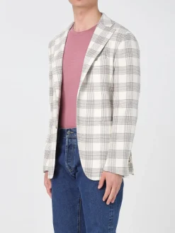 Blazer a monopetto a quadri Manuel Ritz