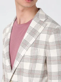 Blazer a monopetto a quadri Manuel Ritz