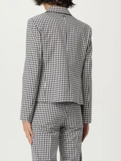 Blazer a monopetto a quadretti Liu Jo