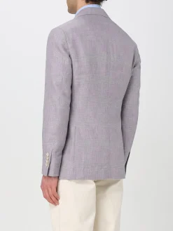 Blazer a monopetto Brunello Cucinelli in misto lino