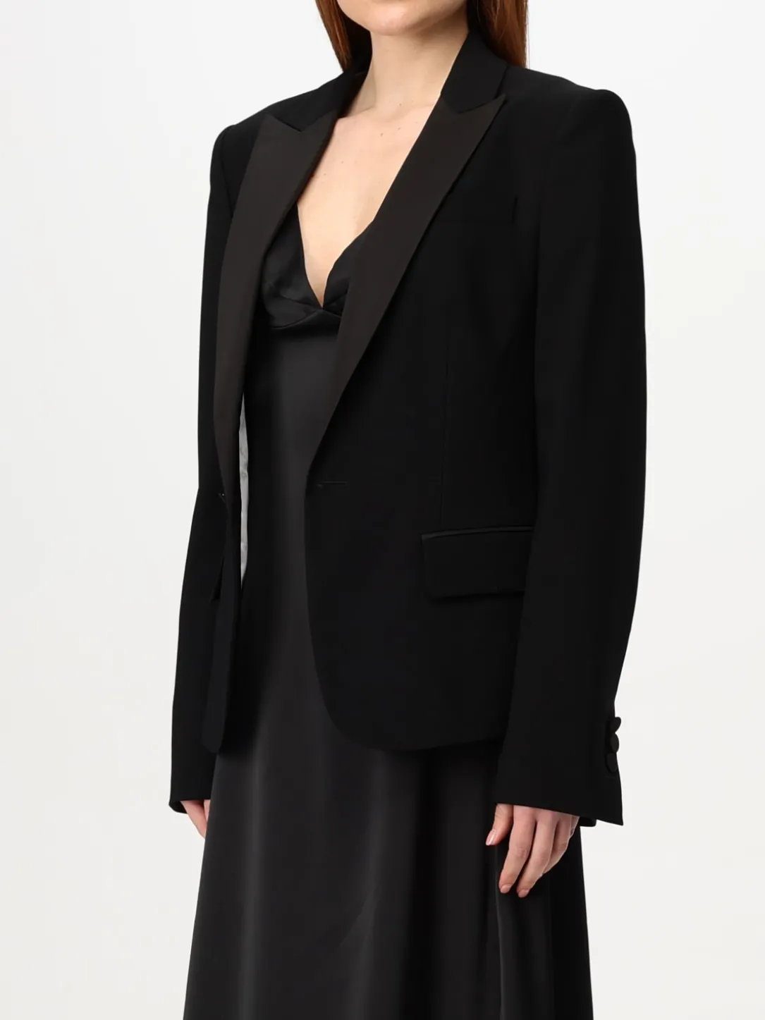 Blazer a monopetto con fiocco Dsquared2