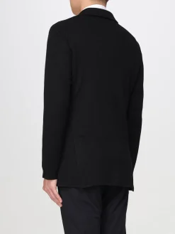 Blazer a monopetto in misto cotone Lardini