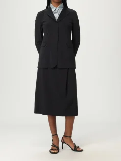 Blazer a monopetto MM Max Mara in jersey