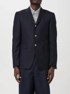 Blazer a monopetto Thom Browne di lana