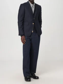 Blazer a monopetto Thom Browne di lana