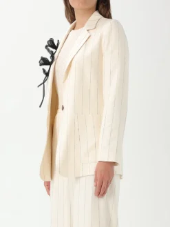 Blazer Annarita N in cotone a righe