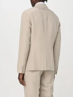 Blazer Armani Exchange in lino e viscosa