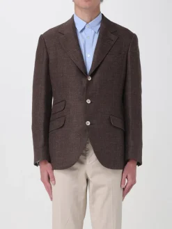 Blazer Brunello Cucinelli in lino e lana