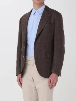 Blazer Brunello Cucinelli in lino e lana