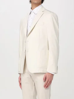 Blazer classico Boss in misto cotone