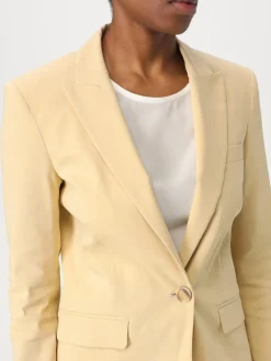 Blazer classico Pinko in lino e viscosa