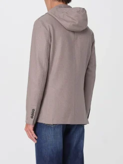 Blazer con cappuccio Eleventy in misto lana