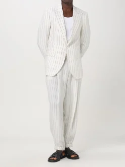 Blazer Dolce & Gabbana in misto lana a righe