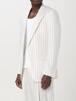 Blazer Dolce & Gabbana in misto lana a righe